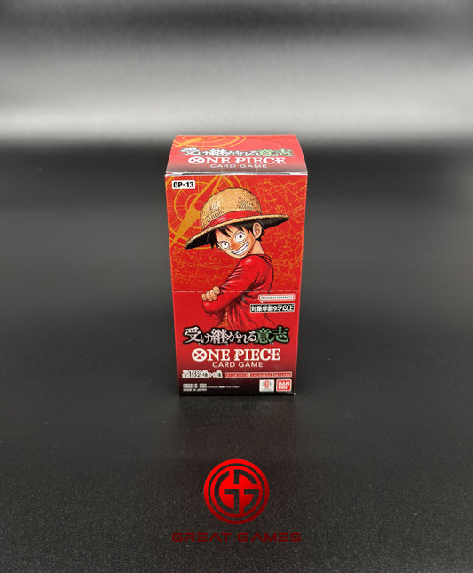 Display One Piece Card Game - OP13 Carrying on his Will