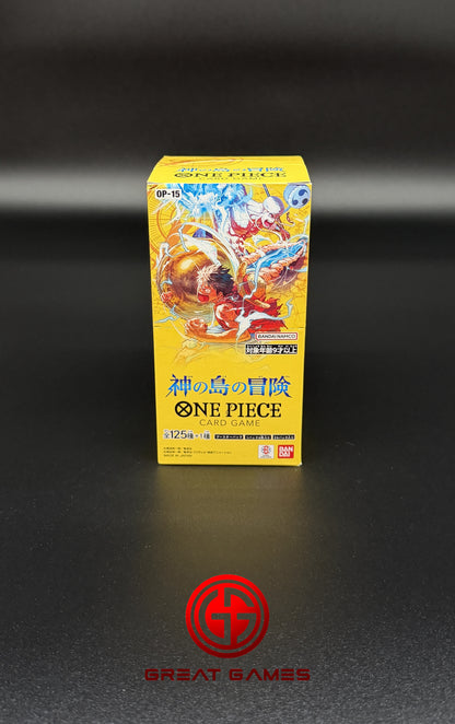 Display One Piece Card Game - OP15 Kami's Island