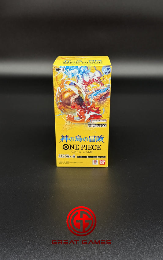 Display One Piece Card Game - OP15 Kami's Island